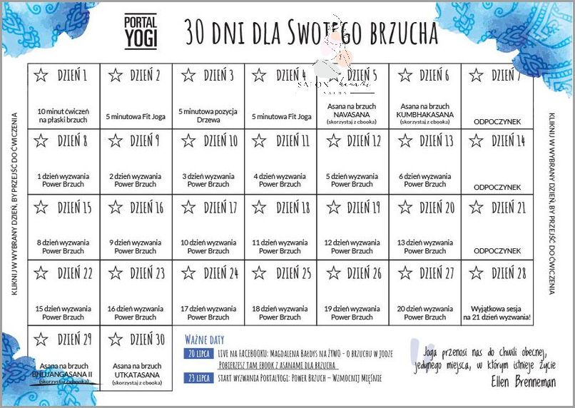 30 Dni Do Idealnego Brzucha - Ćwiczenia Na Brzuch!