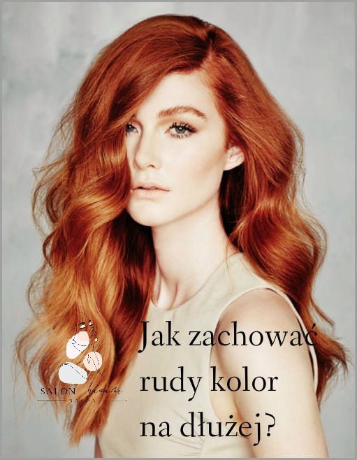 Cudowny Efekt: Ruda Farba Do Włosów!