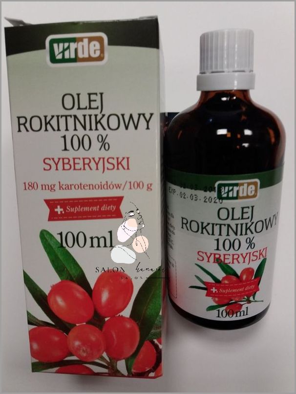 Jak Stosować Olej Z Rokitnika?