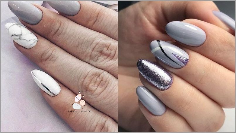 Jak Wyglądają Paznokcie Szary Z Różem?