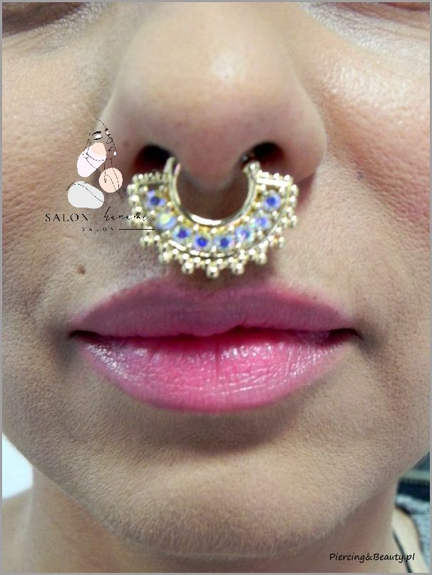 Kolczyk W Nosie Septum - Niesamowite Efekty!