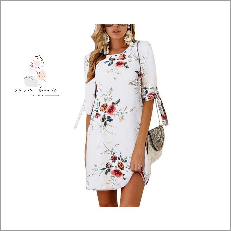 Koniecznie Zobacz! Sukienki W Kwiaty Boho.