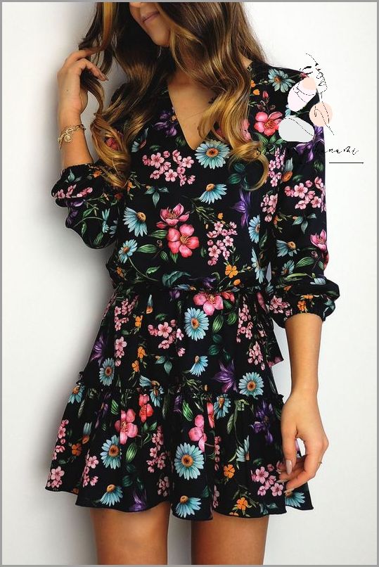 Koniecznie Zobacz! Sukienki W Kwiaty Boho.