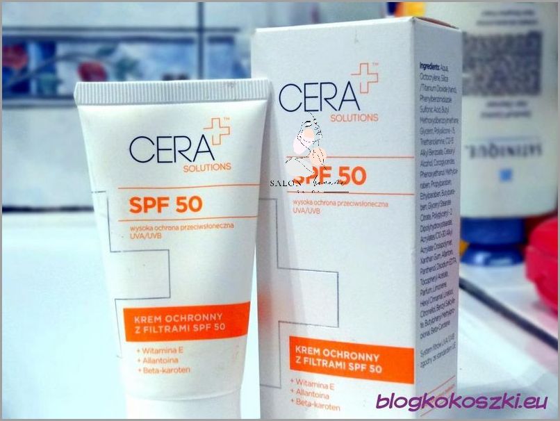 Krem Z Wysokim Filtrem: Ochrona Skóry Przed Promieniowaniem!