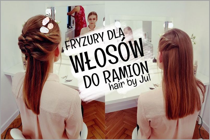 Krok Po Kroku: Upięcia Włosów Do Ramion!