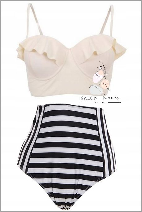 Kup Teraz Strój Kąpielowy Z Wysokim Stanem Zalando!