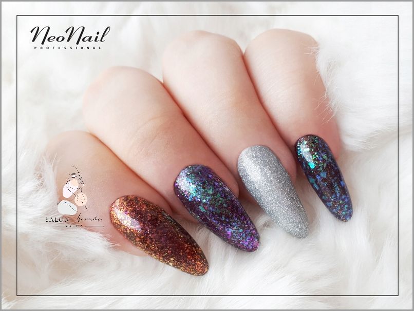 Lakier Z Czarnymi Drobinkami - Oszałamiający Efekt!