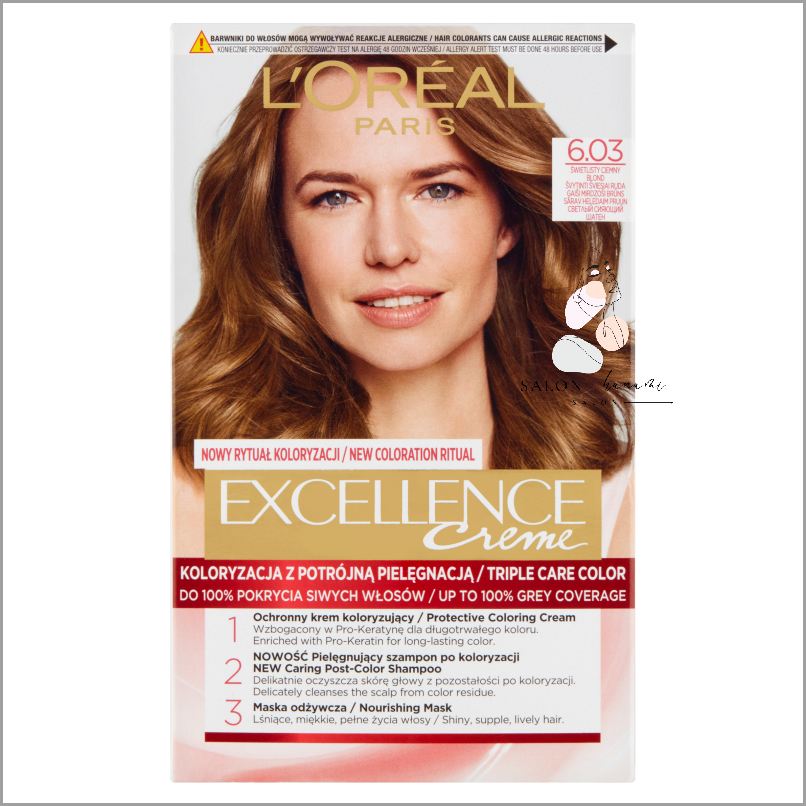 Loreal Excellence: Zmień Kolor Włosów!
