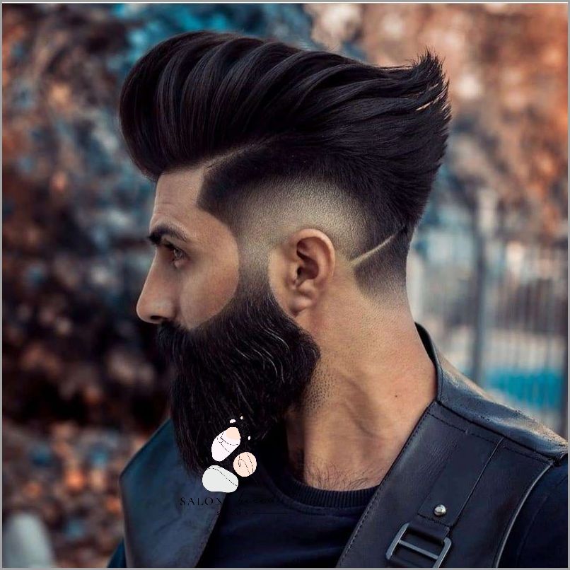 Męskie Fryzury: Długie Włosy z Wygolonymi Bokami!