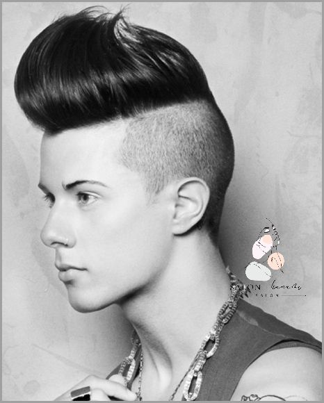 Męskie Fryzury: Długie Włosy z Wygolonymi Bokami!