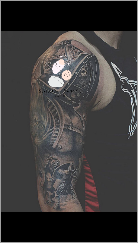 Męskie Rękawy Tatuaże na Przedramionach!