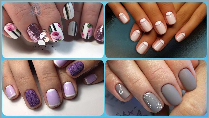 Najmodniejsze Krótkie Paznokcie Hybrydowe 2020!