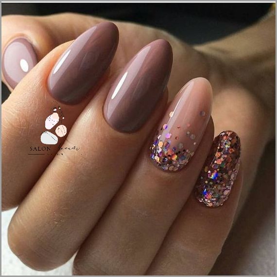 Niesamowite Wzory Paznokci Z Brokatem!