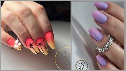 Ombre Matowe Paznokcie: Zobacz Nowy Trend!