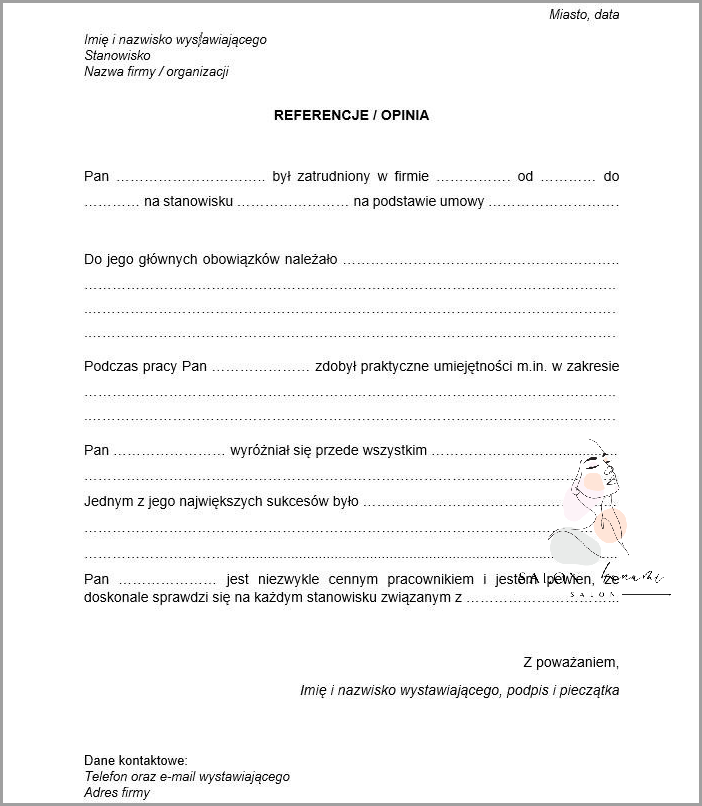 Przeczytaj Przykładową Opinię O Praktykancie!