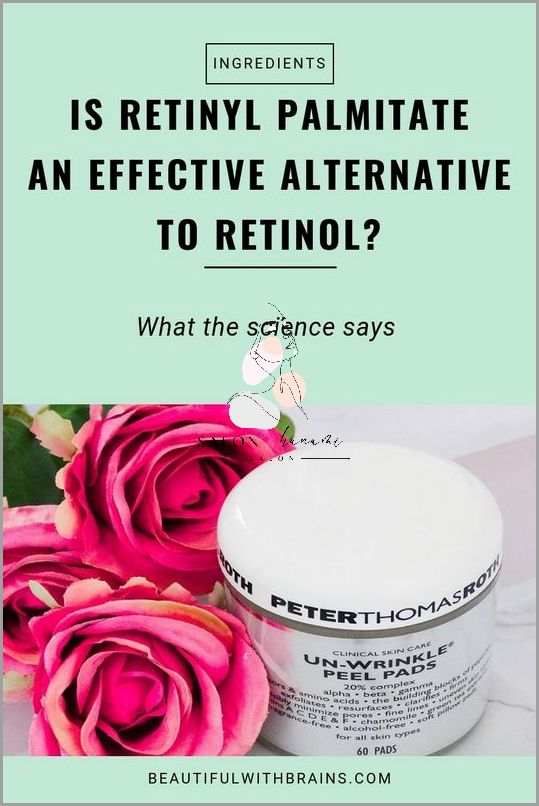 Retinyl Palmitate A Retinol - Zaskakujące Rezultaty!