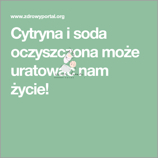 Soda Oczyszczona Skutecznie Leczy Pryszcze!