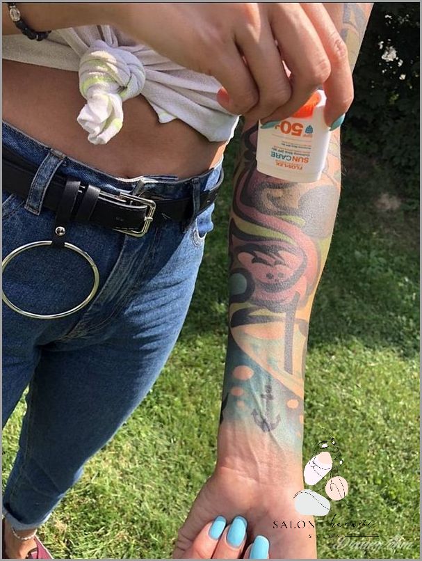 Tajemnica Czym Smarować Świeży Tatuaż!