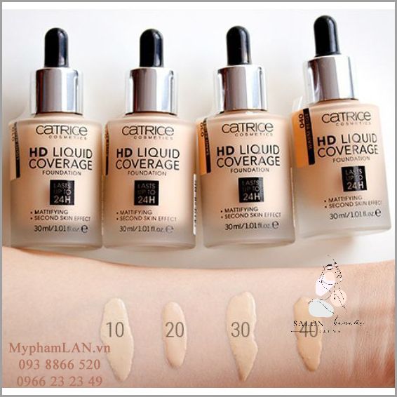 Testujemy: Catrice Hd Liquid Coverage 030!
