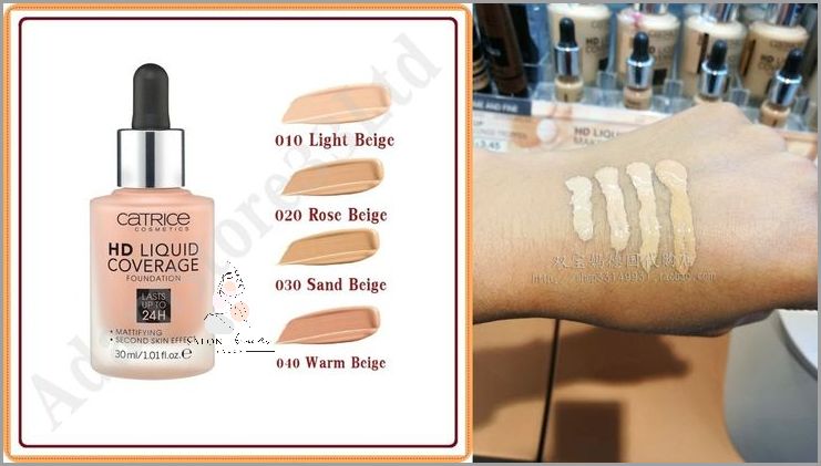 Testujemy: Catrice Hd Liquid Coverage 030!