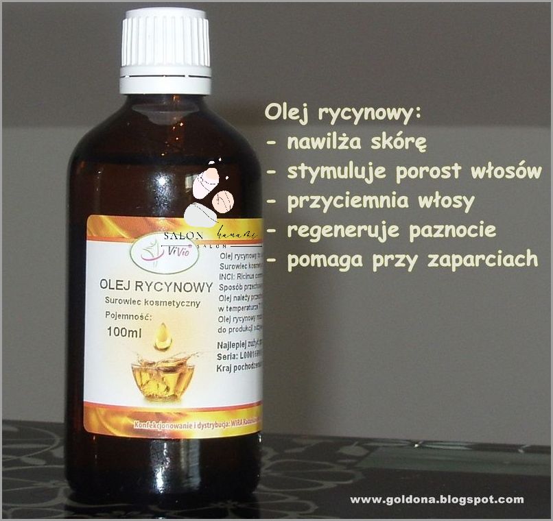 Ujędrnij Skórę: Olejek Rycynowy - Sprawdź!