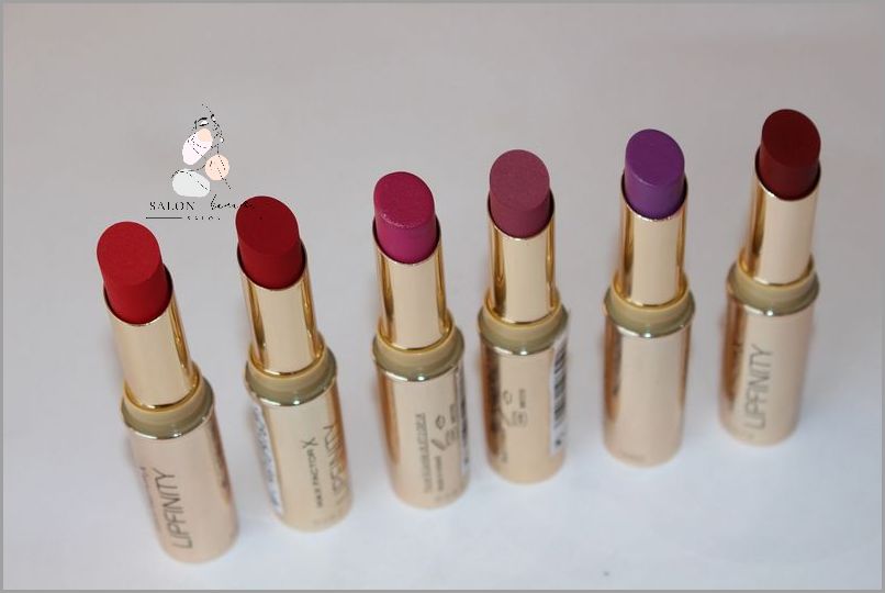 Uwielbiasz Max Factor Lipfinity Kolory?