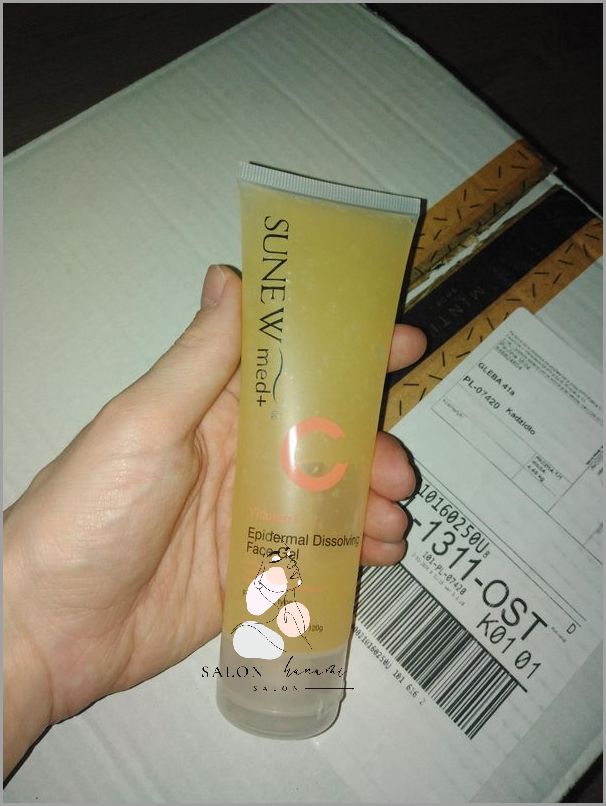 Zaskocz Swoją Skórę Sunew Med Żel Rozpuszczający Naskórek!