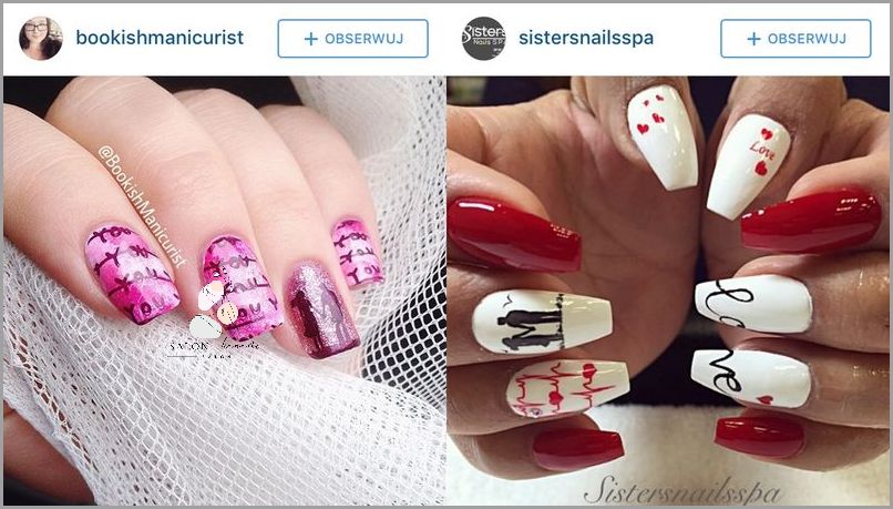 Bordowe Paznokcie Ze Zlotym - Przepiękna Inspiracja!