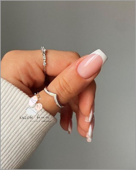 Jak Zrobić French Hybrydowy Z Paskami? Sprawdź!