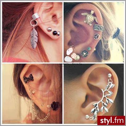 Kolczyki W Uchu Industrial: Hit Trendów!