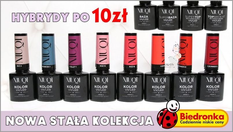 Niesamowite! Lakiery Hybrydowe Z Biedronki! Niesamowite! Lakiery Hybrydowe Z Biedronki!