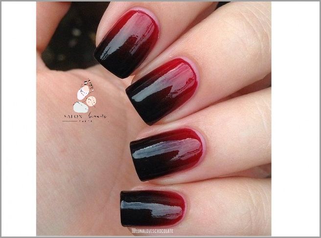 Niezwykły Look: Paznokcie Hybrydowe Ciemne Kolory!