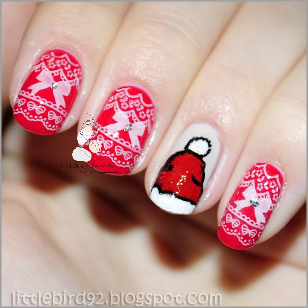 Odkryj Czapkę Mikołaja Na Swoich Paznokciach!