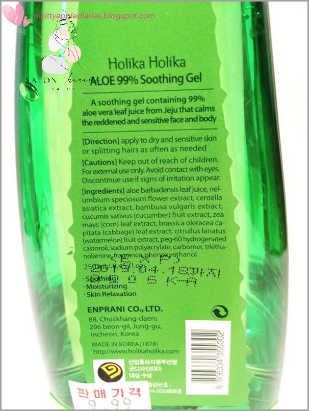 Odkryj Skład Holika Holika Aloes!