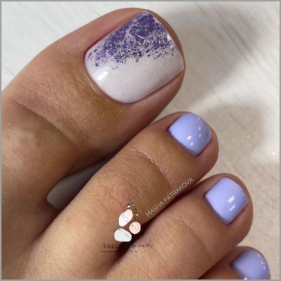 Zobaczcie, jak Wygląda Modny Paznokcie U Nóg Ombre!