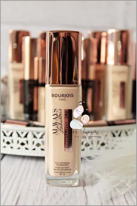Bourjois Always Fabulous Podkład Kolory - Niezawodny Wybór!