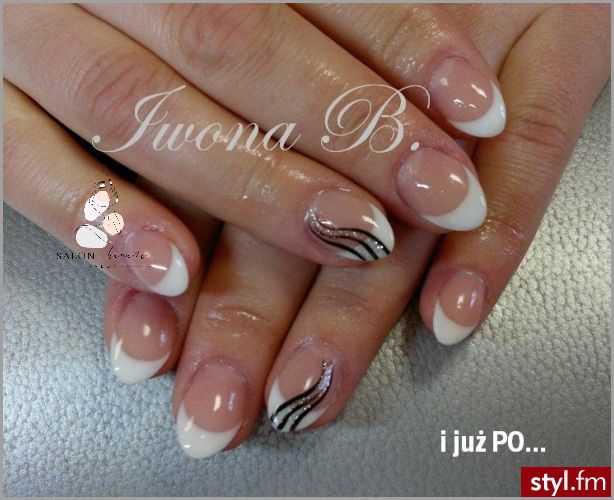 Cudowny Efekt Hybrydowej French Ombre! Cudowny Efekt Hybrydowej French Ombre!
