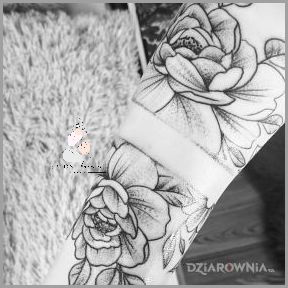 Dziewczyna Pokazuje Swój Tatuaż Na Łydce!