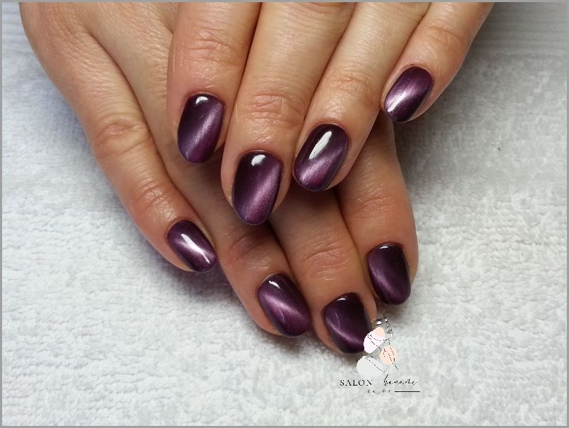 Efektowne Paznokcie Kociego Oka - Czarne!