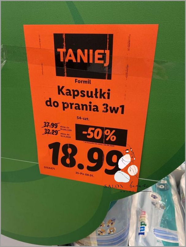 Lidl Kapsułki Do Prania - To Musisz Zobaczyć!