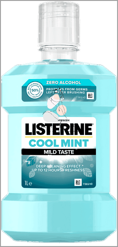 Listerine - Płyn Do Płukania Jamy Ustnej Zdrowych Zębów!