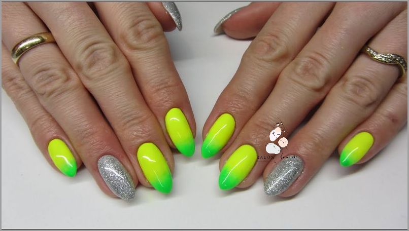 Modny Trend - Paznokcie Zielone Ombre!