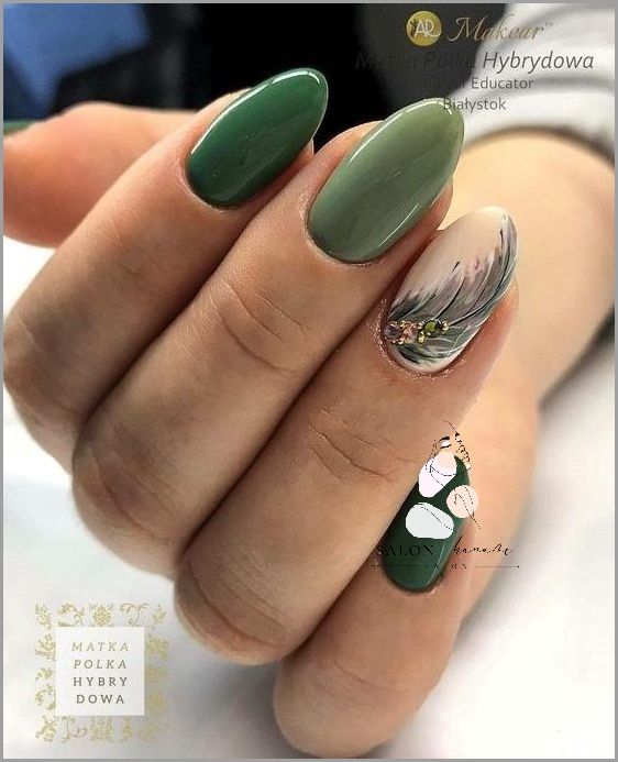 Modny Trend - Paznokcie Zielone Ombre!