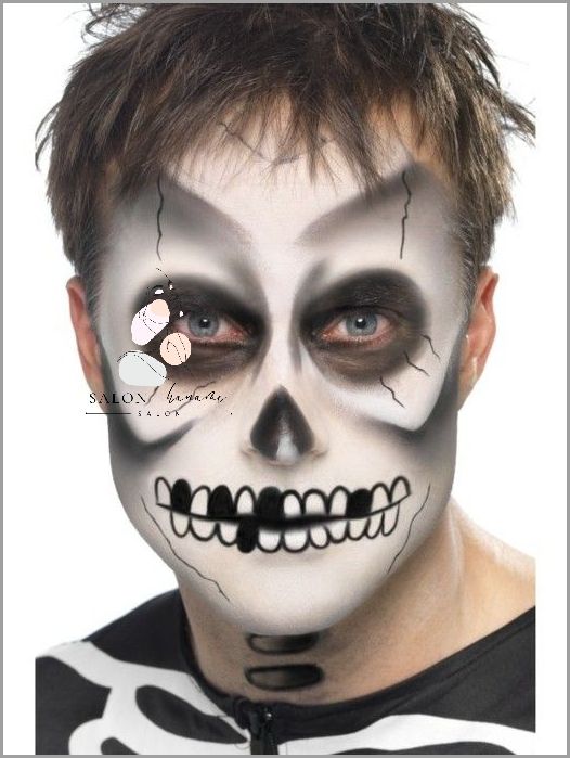 Męski Makijaż Na Halloween - Niesamowite Efekty! Męski Makijaż Na Halloween - Niesamowite Efekty!