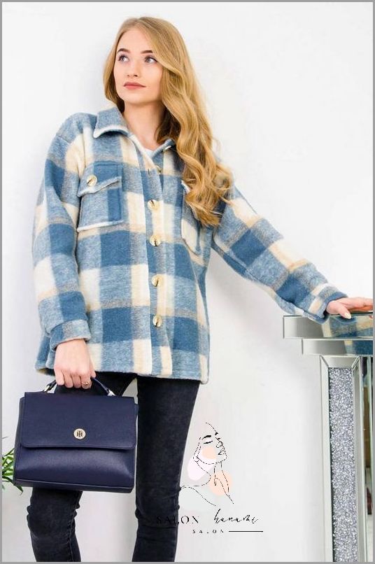 Płaszcz i Koszula w Kratę - Uwaga!