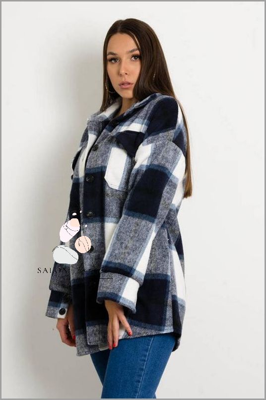 Płaszcz i Koszula w Kratę - Uwaga!