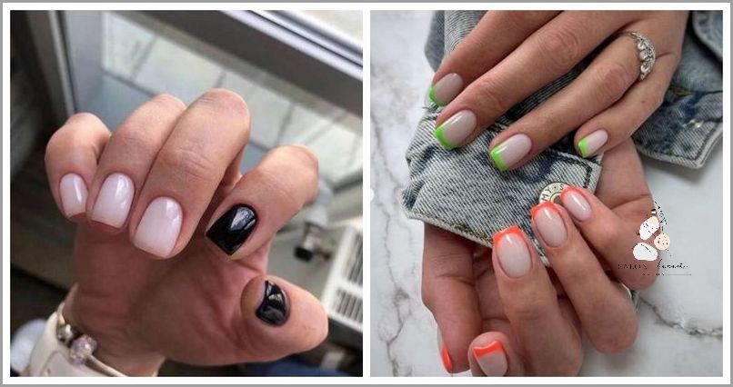 Paznokcie W Dwóch Kolorach: Sekret Wyjątkowych Manicure! Paznokcie W Dwóch Kolorach: Sekret Wyjątkowych Manicure!
