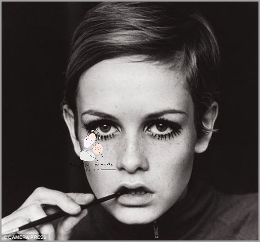 Szaleństwo Lata 60 - Makijaż Twiggy!