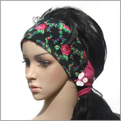 Szałowe Opaski Materiałowe Na Włosy!