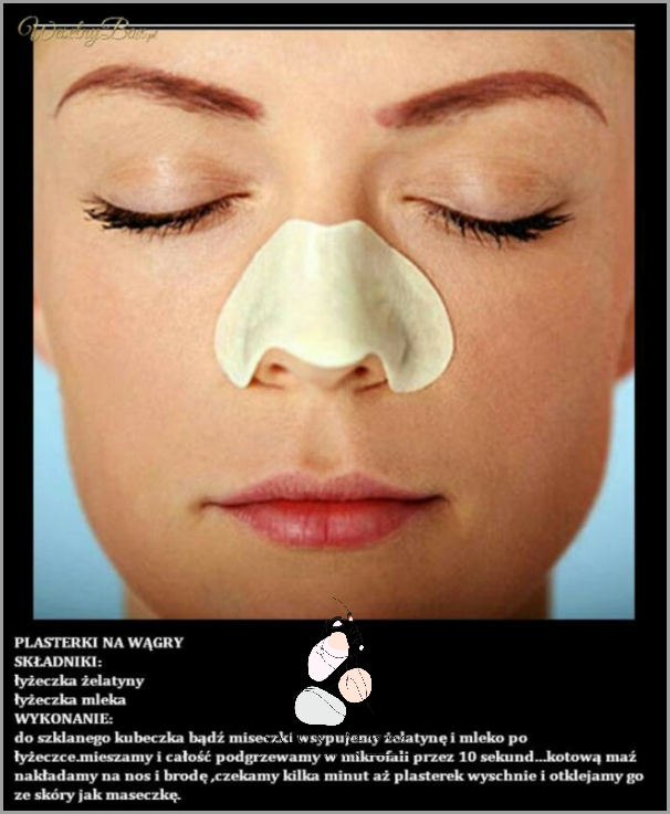 Szybki i Łatwy Domowy Sposób Na Wągry!